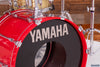 YAMAHA RECORDING CUSTOM (9000) 6 PIECE DRUM KIT, HOT RED (PRE-LOVED)