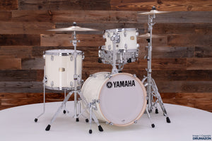 YAMAHA STAGE CUSTOM BIRCH, 3 PIECE BOP DRUM KIT, CLASSIC WHITE