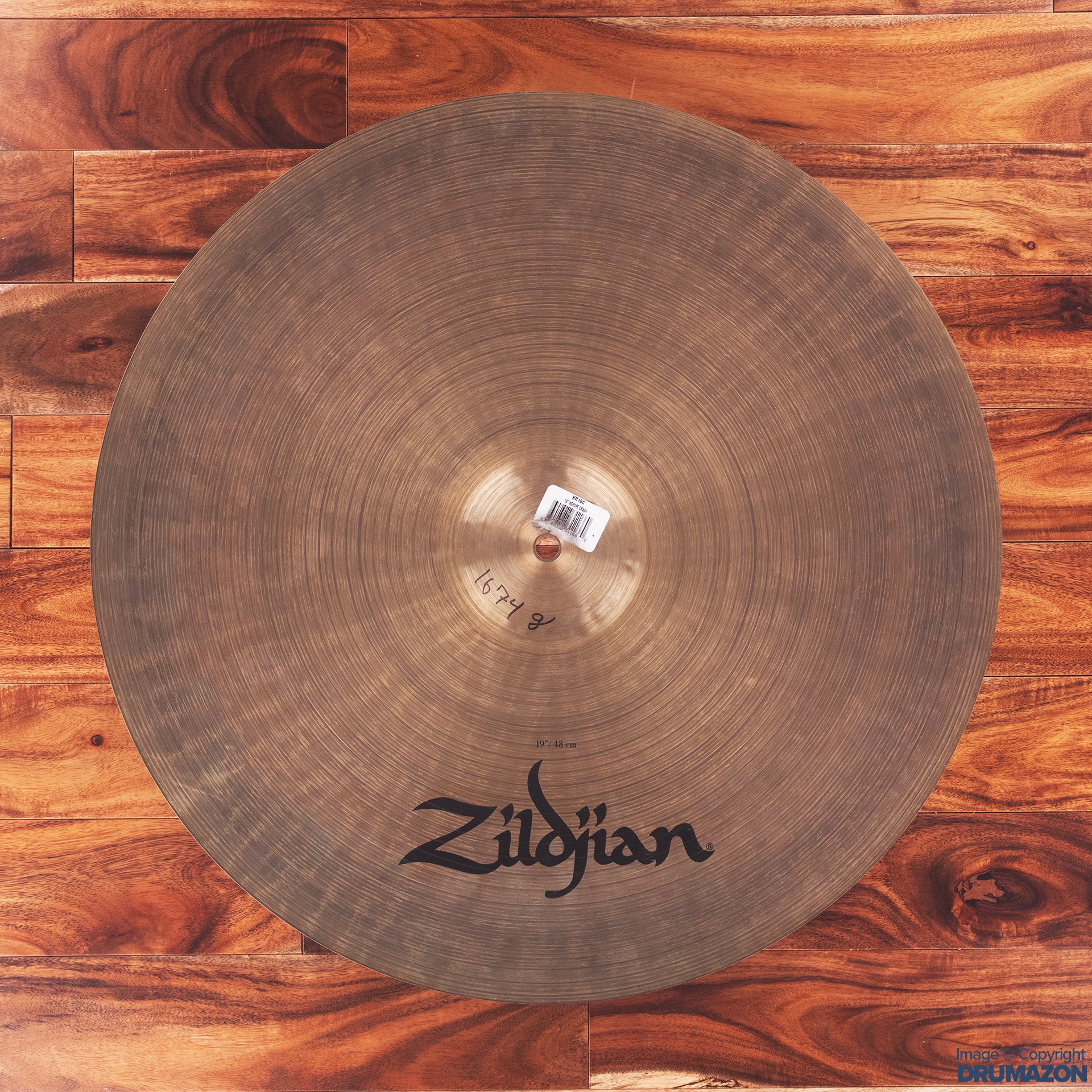 ZILDJIAN 19 KEROPE CRASH CYMBAL PRE LOVED Drumazon