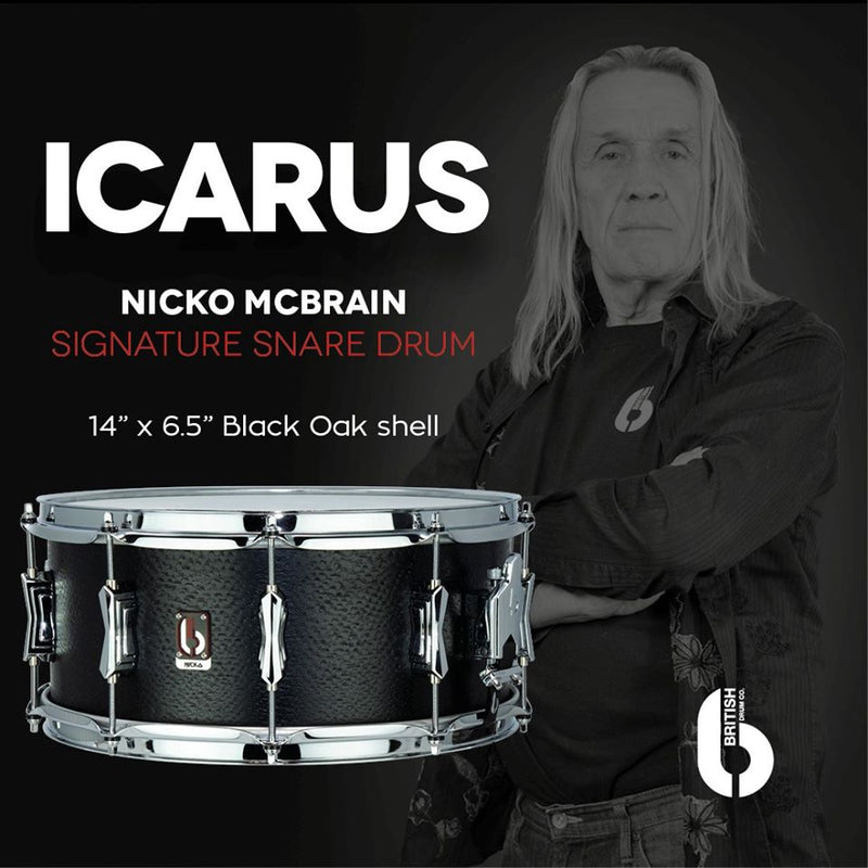 Nicko mcbrain 2024 drum kit cost