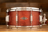 ASBA RIVE GAUCHE 14 X 6 MAPLE / POPLAR SNARE DRUM, LOU RED FINISH