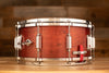 ASBA RIVE GAUCHE 14 X 6 MAPLE / POPLAR SNARE DRUM, LOU RED FINISH