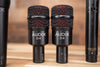 AUDIX DP7 SERIES DRUM MIC PACK PLUS EXTRA D4 MICROPHONE AND 2 EXTRA DVICE CLIPS (8 PIECES)