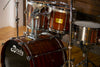 BRADY JARRAH 5 PIECE DRUM KIT, NATURAL JARRAH SATIN MADE IN 1990 (PRE-LOVED) (EXTREMELY RARE)