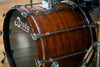 BRADY JARRAH 5 PIECE DRUM KIT, NATURAL JARRAH SATIN MADE IN 1990 (PRE-LOVED) (EXTREMELY RARE)