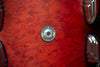 BRITISH DRUM COMPANY LEGEND SERIES 3 PIECE SHELL PACK, BIRCH SHELLS, BUCKINGHAM SCARLETT