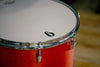 BRITISH DRUM COMPANY LEGEND SERIES 3 PIECE SHELL PACK, BIRCH SHELLS, BUCKINGHAM SCARLETT