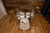 BRITISH DRUM COMPANY LEGEND SERIES 5 PIECE SHELL PACK, PICCADILLY WHITE - SPECIAL CONFIGURATION