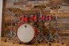 BRITISH DRUM COMPANY LEGEND SERIES 6 PIECE DRUM KIT, BUCKINGHAM SCARLETT - THE DRUMMERS REVIEW KIT! WATCH THE VIDEO