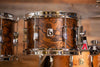 BRITISH DRUM COMPANY LOUNGE SERIES 4 PIECE DRUM KIT, WINDSOR DARK