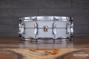 BRITISH DRUM COMPANY 14 X 5.5 AVIATOR SEAMLESS ALUMINIUM SNARE DRUM