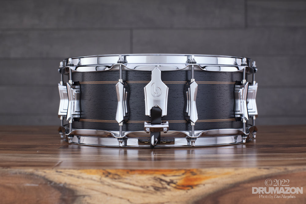 BRITISH DRUM COMPANY 14 X 5.5 MERLIN 20 PLY MAPLE BIRCH SNARE