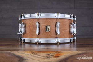 BRITISH DRUM COMPANY 14 X 6 ARCHER ENGLISH YEW SNARE DRUM