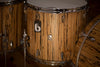 BRITISH DRUM COMPANY LEGEND SE SPECIAL EDITION 9 PIECE SPECIAL CONCEPT DRUM KIT, SPALTED BEECH