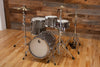 BRITISH DRUM COMPANY LEGEND SERIES 3 PIECE SHELL PACK WITH CUSTOM 16" BASS DRUM, BIRCH SHELLS, CARNABY SLATE - SPECIAL CONFIGURATION