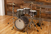 BRITISH DRUM COMPANY LEGEND SERIES 3 PIECE SHELL PACK WITH CUSTOM 16" BASS DRUM, BIRCH SHELLS, CARNABY SLATE - SPECIAL CONFIGURATION