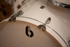 BRITISH DRUM COMPANY LEGEND SERIES 4 PIECE SHELL PACK, BIRCH SHELLS, PICCADILLY WHITE - SPECIAL CONFIGURATION