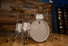 BRITISH DRUM COMPANY LEGEND SERIES 4 PIECE SHELL PACK, BIRCH SHELLS, PICCADILLY WHITE - SPECIAL CONFIGURATION