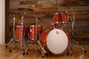 BRITISH DRUM COMPANY LEGEND SERIES 4 PIECE SHELL PACK, BUCKINGHAM SCARLETT - SPECIAL CONFIGURATION
