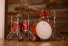 BRITISH DRUM COMPANY LEGEND SERIES 4 PIECE SHELL PACK, BUCKINGHAM SCARLETT - SPECIAL CONFIGURATION