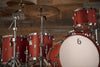 BRITISH DRUM COMPANY LEGEND SERIES 4 PIECE SHELL PACK, BUCKINGHAM SCARLETT - SPECIAL CONFIGURATION