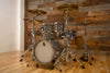 BRITISH DRUM COMPANY LEGEND SERIES 4 PIECE SHELL PACK WITH CUSTOM 16" BASS DRUM, BIRCH SHELLS, CARNABY SLATE - SPECIAL CONFIGURATION