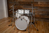 BRITISH DRUM COMPANY LEGEND SERIES 5 PIECE SHELL PACK, PICCADILLY WHITE
