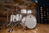 BRITISH DRUM COMPANY LEGEND SERIES 5 PIECE SHELL PACK, PICCADILLY WHITE