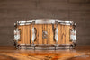 BRITISH DRUM COMPANY 14 X 5.5 LEGEND SE SNARE DRUM, SPALTED BEECH