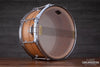 CRAVIOTTO 13 X 7 CUSTOM SHOP BEECH SNARE DRUM WITH WALNUT INLAY (PRE-LOVED)