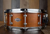 CRAVIOTTO CUSTOM SHOP 14 X 5.5 SOLID SHELL MAHOGANY SNARE DRUM, SIGNED BY JOHNNY CRAVIOTTO 2009 (PRE-LOVED)