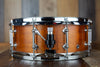 CRAVIOTTO CUSTOM SHOP 14 X 5.5 SOLID SHELL MAHOGANY SNARE DRUM, SIGNED BY JOHNNY CRAVIOTTO 2009 (PRE-LOVED)