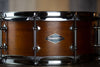 CRAVIOTTO CUSTOM SHOP 14 X 5.5 SOLID SHELL MAHOGANY SNARE DRUM, SIGNED BY JOHNNY CRAVIOTTO 2009 (PRE-LOVED)