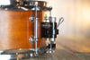 CRAVIOTTO CUSTOM SHOP 14 X 5.5 SOLID SHELL MAHOGANY SNARE DRUM, SIGNED BY JOHNNY CRAVIOTTO 2009 (PRE-LOVED)
