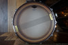 CRAVIOTTO CUSTOM SHOP 14 X 5.5 SOLID SHELL MAHOGANY SNARE DRUM, SIGNED BY JOHNNY CRAVIOTTO 2009 (PRE-LOVED)