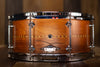 CRAVIOTTO CUSTOM SHOP 14 X 6.5 SOLID WALNUT SHELL WITH MAPLE INLAY SNARE DRUM (PRE-LOVED, SIGNED BY JOHNNY CRAVIOTTO)