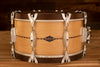 CRAVIOTTO 14 X 7 SUPER SWING SOLID MAPLE SNARE DRUM WITH WOOD HOOPS (PRE-LOVED)
