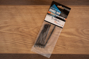 WORLDMAX 90MM TENSION RODS, BLACK, PACK OF 5