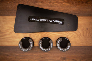 CYMPAD UNDERTONES HI-HAT LEG PADS X 3 & HI-HAT PEDAL PAD