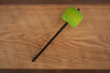 DANMAR COLOR KICK, GREEN FELT, BLACK SHAFT BASS DRUM BEATER