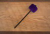 DANMAR COLOR KICK, PURPLE FELT, BLACK SHAFT BASS DRUM BEATER