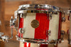 DDRUM DIOS AFRICAN BUBINGA DRUM KIT RED/SILVER SPARKLE STRIPE (PRE-LOVED)