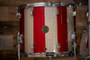 DDRUM DIOS AFRICAN BUBINGA DRUM KIT RED/SILVER SPARKLE STRIPE (PRE-LOVED)