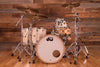 DW CLASSICS SERIES 4 PIECE DRUM KIT, VINTAGE WHITE MARINE PEARL, (PRE-LOVED)
