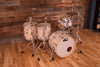DW CLASSICS SERIES 4 PIECE DRUM KIT, VINTAGE WHITE MARINE PEARL, (PRE-LOVED)