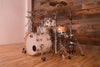 DW CLASSICS SERIES 4 PIECE DRUM KIT, VINTAGE WHITE MARINE PEARL, (PRE-LOVED)