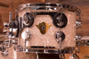 DW CLASSICS SERIES 4 PIECE DRUM KIT, VINTAGE WHITE MARINE PEARL, (PRE-LOVED)
