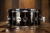 DW 14 X 6.5 COLLECTORS SERIES 14 X 6.5 BLACK NICKEL OVER BRASS SNARE DRUM (PRE-LOVED)