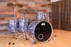 DW (DRUM WORKSHOP) COLLECTORS SERIES 4 PIECE DRUM KIT, TWISTED BLACK OYSTER (PRE-LOVED)