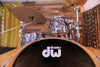 DW (DRUM WORKSHOP) COLLECTORS SERIES 4 PIECE DRUM KIT, TWISTED BLACK OYSTER (PRE-LOVED)